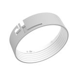 Bayonet ring D 118 H 33 colour: white