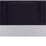 Cover for KNX thermostats + room cont.s, K.5, al., matt, lacq.