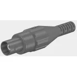 BNC jack 50 Ω, RG-58, crimp connection, straight, 67.9762-28