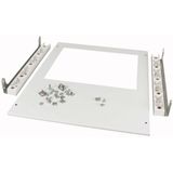 XSMLO0610 Mounting kit, section, SL, MB rear, HxW=600x1000mm, grey