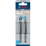 PRO Wood Precise T144DP Jigsaw Blade 2 pcs.