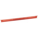 Marker Memocab - for wiring - international colour code - number 2 - red