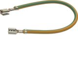 Earth-cable plugable length 300mm green-yellow