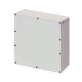 Aluminium push-button enclosure M4 230x257x100, undrilled, without cable entry