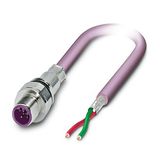 SACCEC-M12MSB-2CON-M16/1,0-910 - Device connector front mounting
