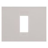 GEO PLATE - IN PAINTED TECHNOPOLYMER - 1 MODULE - NATURAL BEIGE - CHORUSMART