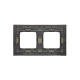 Single frame, glass, frosted beige glass