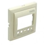 COV PLATE F/TWO CIRC DIG TIME SWITCH IVORY
