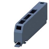 Terminal, removable, 2-pole, push-in terminals up to 2x 2.5 mm2 or 1x 4 mm2