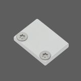 Profile endcap LBL flat closed incl. screws