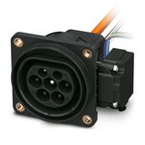 CHARX T2HCI12-3AC32-0,8M2 - Vehicle charging inlet