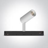 42108/W/V WHITE 6W CCTV 48V IP20 ADJUSTABLE