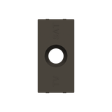 TV outlet cover plate - 1M - Anthracite