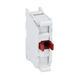 Auxiliary contact, 1NC with screw terminals