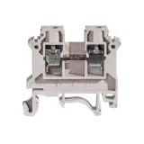 Rail-mounted screw terminal block ZSG1-4.0Ns grey
