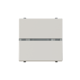 Switch 2-way, SP with indicator LED - 2M - Dune