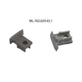 Terminal with hole for HV, gray color, 1 pc