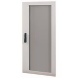 BPZ-DMT-600/15-R-P Transparent door (sheet metal), 3-point locking mechanism with clip-down handle, right-hinged, IP55, HxW=1530x570mm
