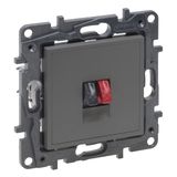 LOUDSPEAKER SOCKET MEDIUM GREY