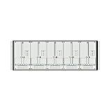 Meter box insert 1-row, 5 meter boards / 8 Modul heights