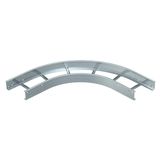 90° bend for wide span cable ladder 110 110x500 Stainless steel A2 1.4