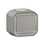 PLEXO 1 GANG 2-WAY SWITCH LOCATOR - GREY - SURFACE