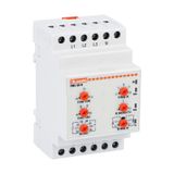 Voltage monitoring realy for three-phase system, with or without neutral, minimum and maximum AC voltage, minimum and maximum frequency. Phase loss, neutral loss and incorrect phase sequence, 480...600VAC 50/60Hz