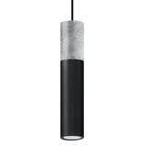 HANGING LAMP BORGIO 1 BLACK GU10 1X40W IP20