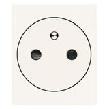 Flat 2P+E16A FR SICURY outlet screwless