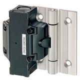 Hinge switch, with aluminum hinge 1 NO/2 NC slow-action contacts