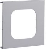 R 6511 Grey 7035 Pre-cut lid 1gang