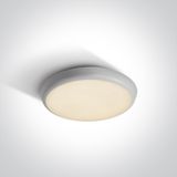 67366/W/V WHITE PLAFO 12W CCTV IP54 230V