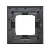 R-TV-DATA socket, atten.: 10dB, Silver matt, metalic