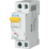 PL7-B25/1N Miniature circuit breaker (MCB), 25 A, 1p+N, characteristic: B