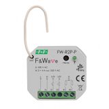 Radio double bistable relay for mounting box ?60 85Ã·265V AC/DC, multifunctional, for flush mounting