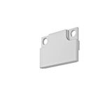 ENDDECKEL 10X20X14 SILBER 'LEDLINE20 LOW