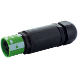 MQ15 female 0° crimp connection 48V DC Typ 2 6-pol., 2,5mm², 6 - 12mm