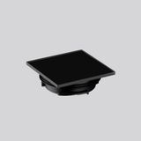 Cover plate, diffuser L 100 B 100 H 31 colour: black