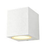 Outdoor Wall Light without Light Source 1xGU10 IP65  Square Matt White THORGEON
