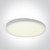 62006C/W/V WHITE PLAFO 40W CCTV IP20 230V