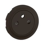 Power Socket Cover Celiane 2P+E Surface Comfort Black