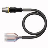 Actuator and Sensor Cable, PUR Connection Cable   RSC12T-5/TXL