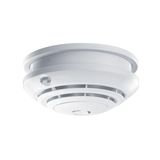 Photoelectric smoke detector PROTECTOR K, 230 V, white