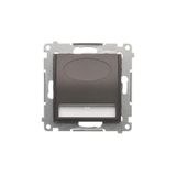 LED luminaire, 14V, Bronze matt, metalic