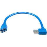 Victron Energy Control panel accessories USB extension cable 0.3m one side right angle