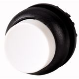 M22S-DRH-W Pushbutton, RMQ-Titan, Extended, maintained, White, Blank, Bezel: black