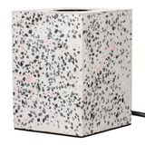 Table Lamp E27 Terrazzo White