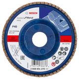 X431 flap disc, Standard for Metal 115 mm, 22.23 mm, 40