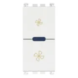 Dimmer for fans 220-240V white