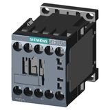 power contactor, AC-3, 12 A, 5.5 kW / 400 V, 4-pole, 42 V AC, 50/60